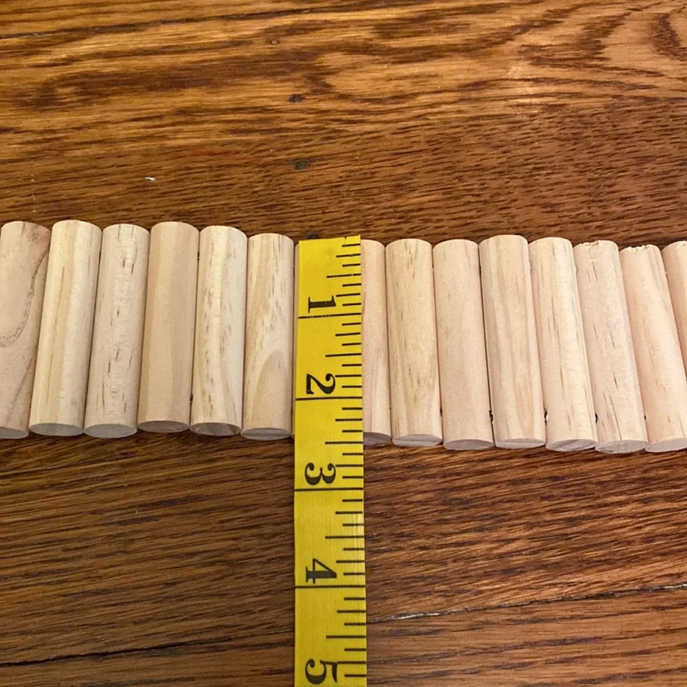 NWOT Set of Hamster Rat Small Animal Wood Bridge & Steps